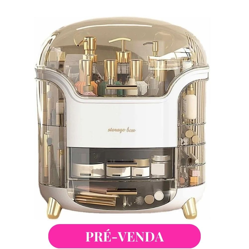 Organizador de Maquiagem e Cosméticos Deluxe
