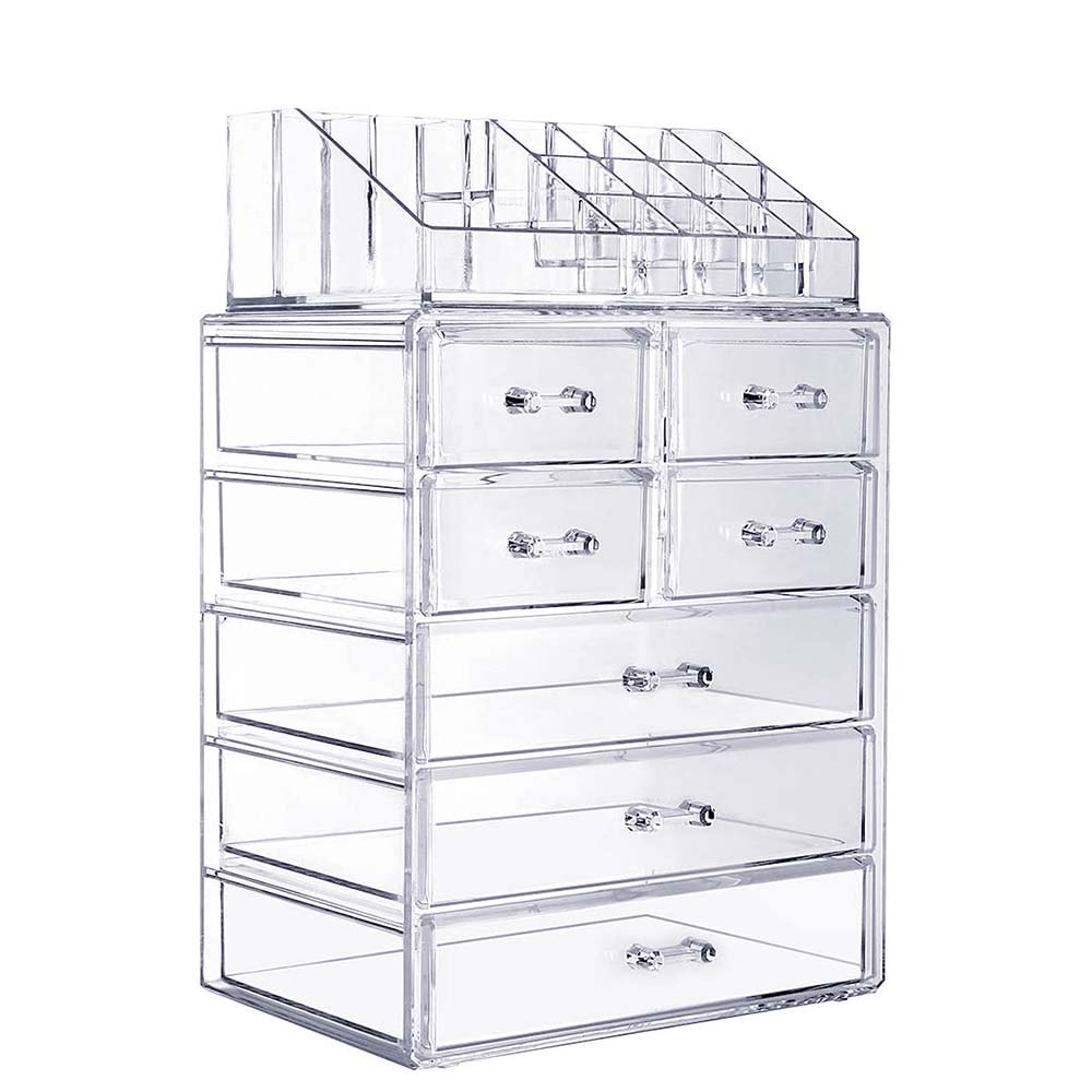Organizador de Maquiagem e Cosméticos em Acrílico Organizador de Maquiagem e Cosméticos em Acrílico
