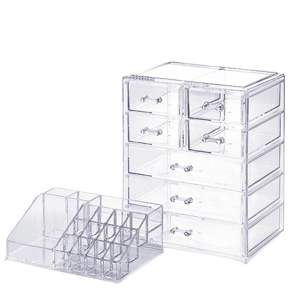 Organizador de Maquiagem e Cosméticos em Acrílico Organizador de Maquiagem e Cosméticos em Acrílico