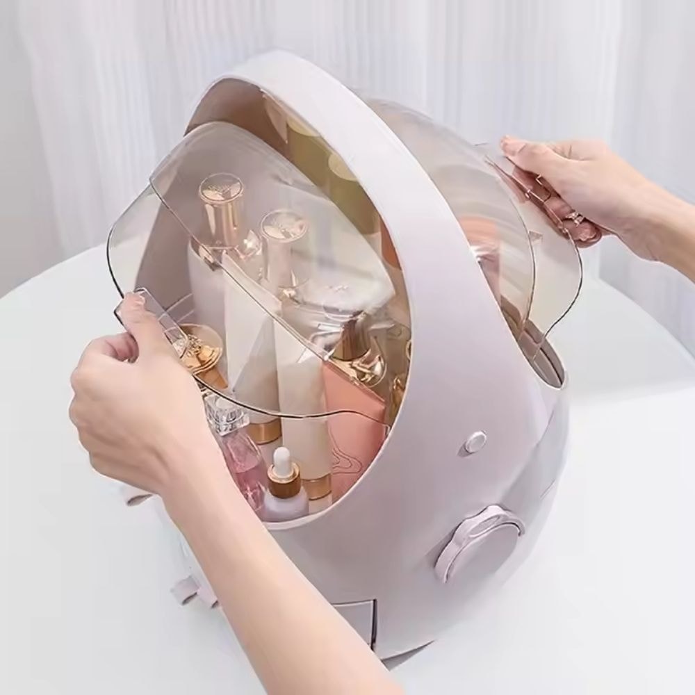 Organizador de Maquiagem e Cosméticos Portátil Organizador de Maquiagem e Cosméticos Portátil