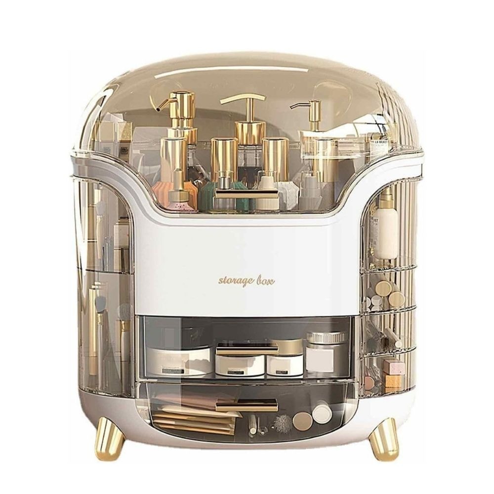 Organizador de Maquiagem e Cosméticos Portátil Deluxe
