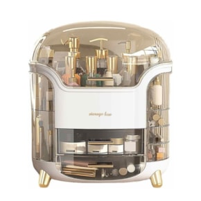 Organizador de Maquiagem e Cosméticos Portátil Deluxe