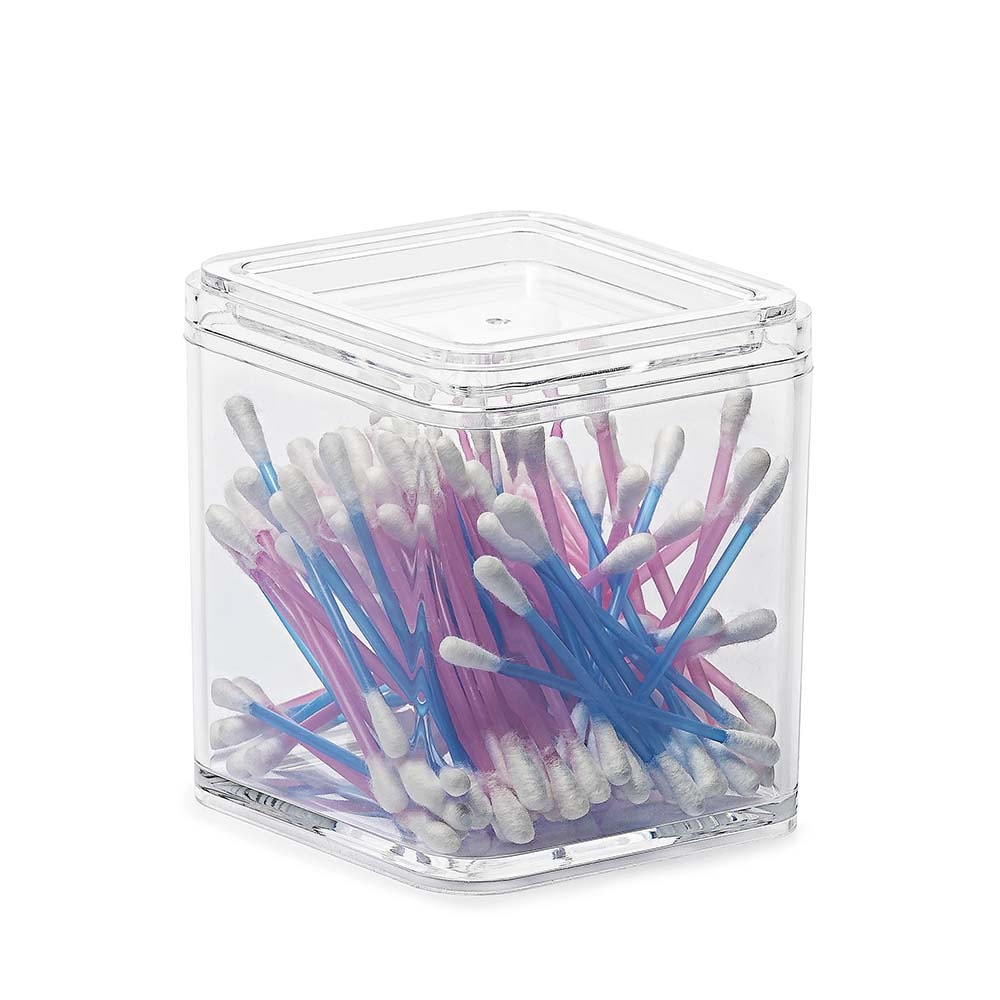 Organizador de Utensílios em Acrílico com Tampa Organizador de Utensílios em Acrílico com Tampa