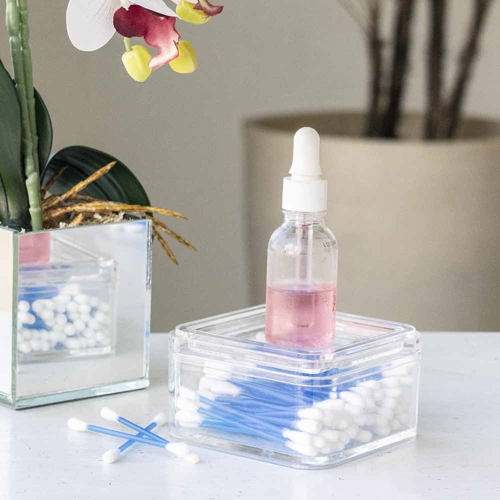 Organizador de Utensílios em Acrílico Cristal Organizador de Utensílios em Acrílico Cristal