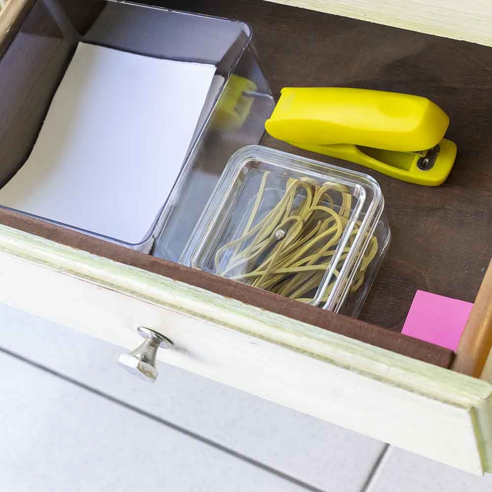 Organizador de Utensílios em Acrílico Cristal