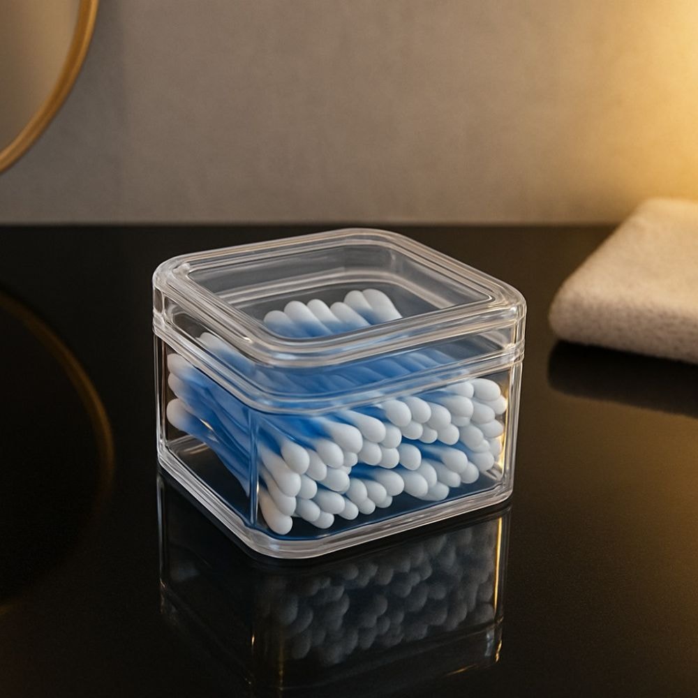 Organizador de Utensílios em Acrílico Cristal Organizador de Utensílios em Acrílico Cristal