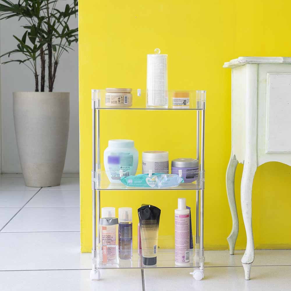 Organizador em Acrílico com 3 Andares Organizador em Acrílico com 3 Andares