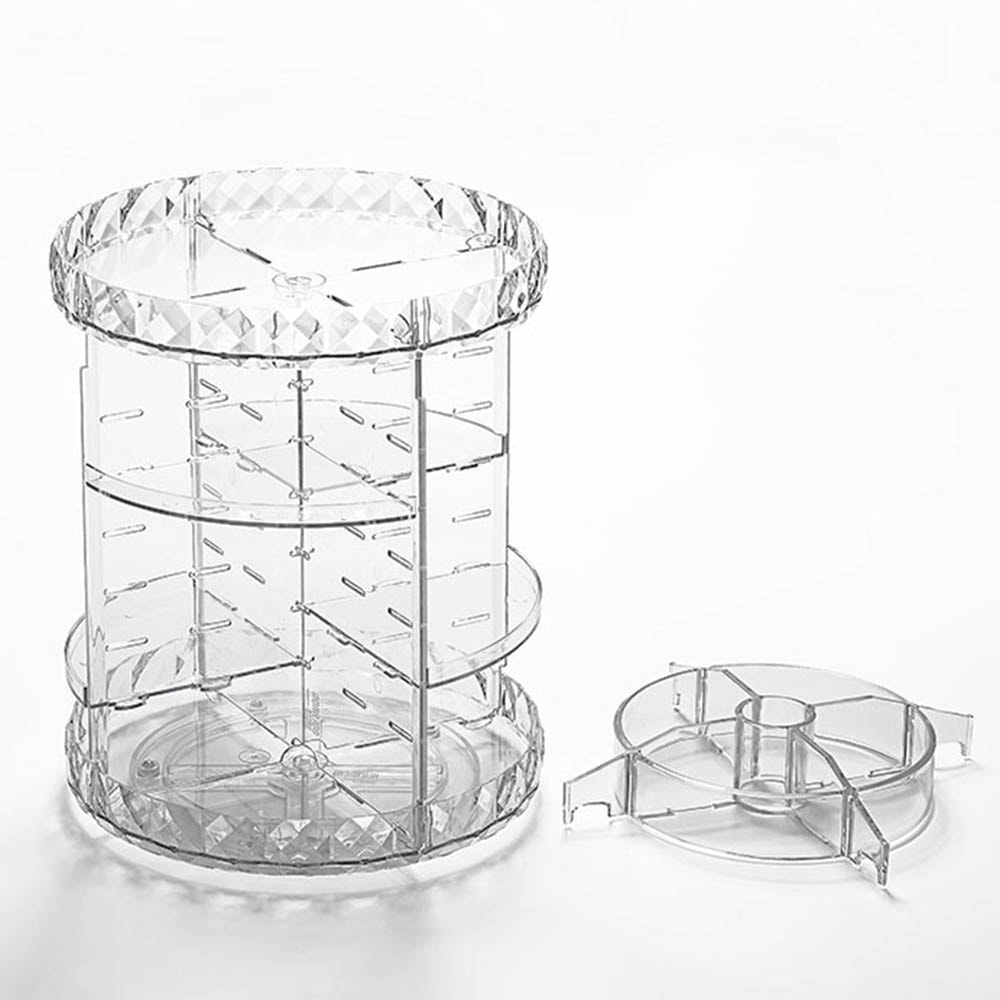Organizador Giratório para Maquiagem e Cosméticos Diamond Organizador Giratório para Maquiagem e Cosméticos Diamond