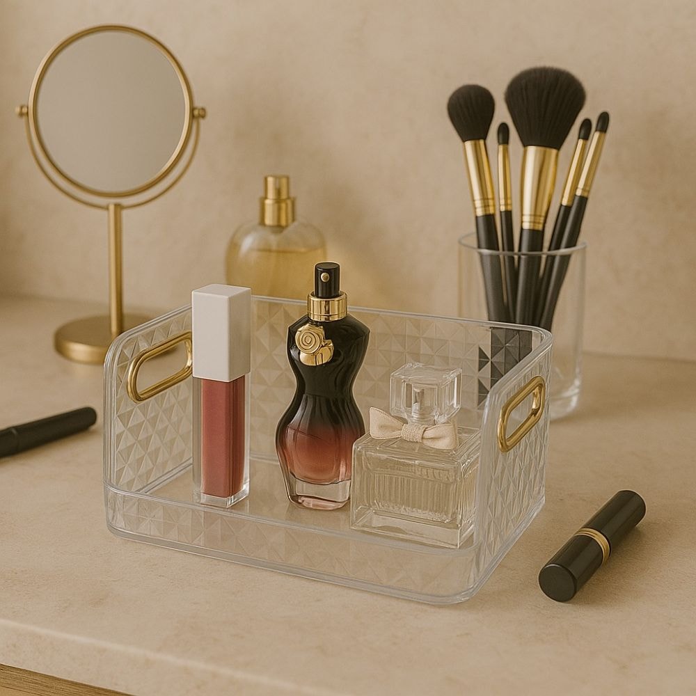 Organizador Grande em Acrílico Modular Diamond Organizador Grande em Acrílico Modular Diamond