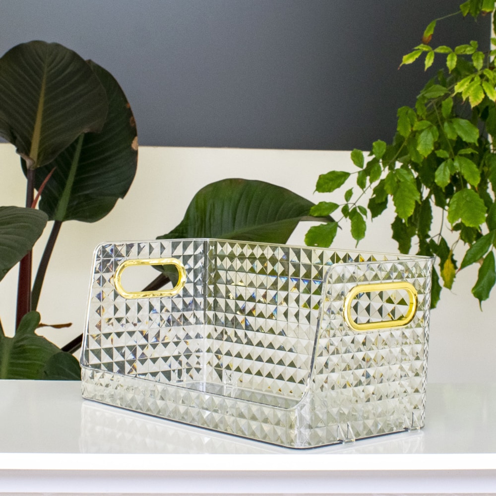 Organizador Grande em Acrílico Modular Diamond Organizador Grande em Acrílico Modular Diamond