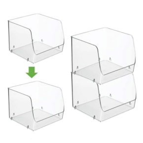 Organizador Modular para Cosméticos em Acrílico