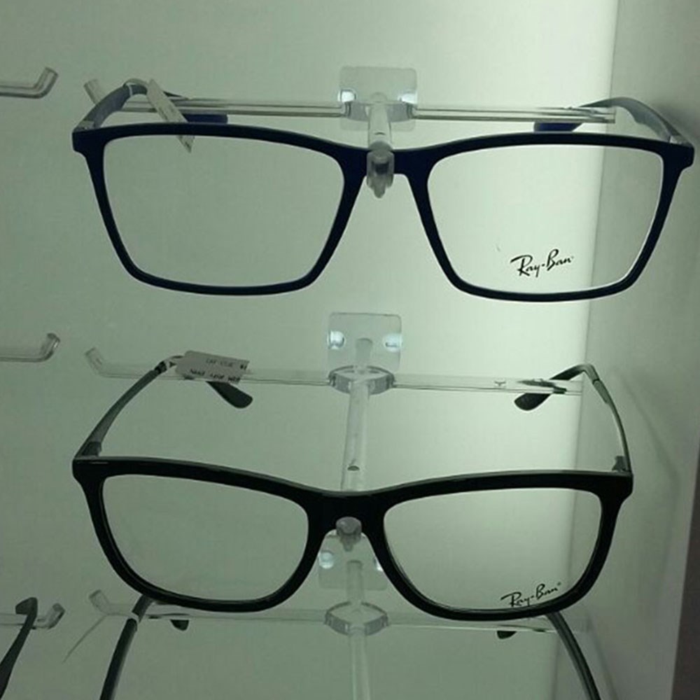 Painel Expositor em Acrílico para Óculos - Tamanho 120X120cm