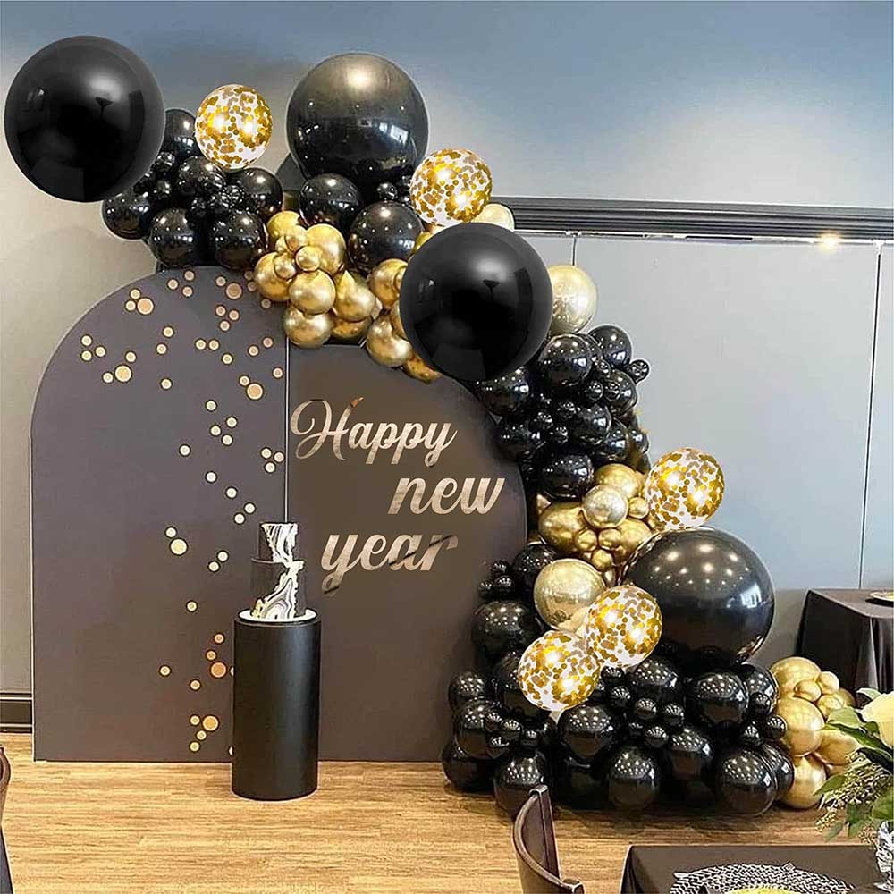 Palavra em Acrílico Espelhado Happy New Year - Letras 30cm altura Palavra em Acrílico Espelhado Happy New Year - Letras 30cm altura