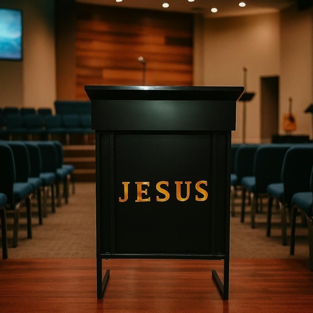 Palavra em Acrílico Espelhado Jesus - Modelo 1 com 30cm altura Palavra em Acrílico Espelhado Jesus - Modelo 1 com 30cm altura