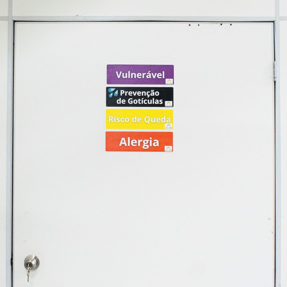 Placa de Identificação em Acrílico Personalizada Placa de Identificação em Acrílico Personalizada