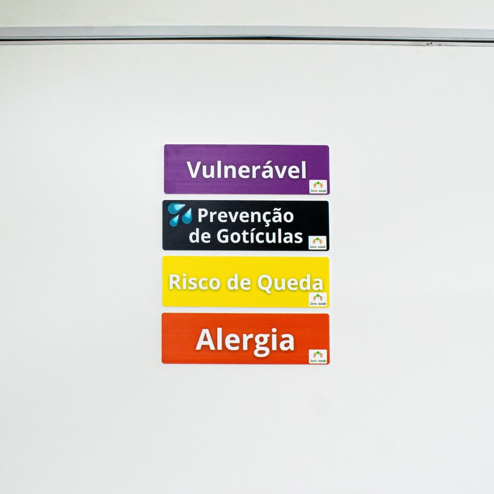 Placa de Identificação em Acrílico Personalizada Placa de Identificação em Acrílico Personalizada