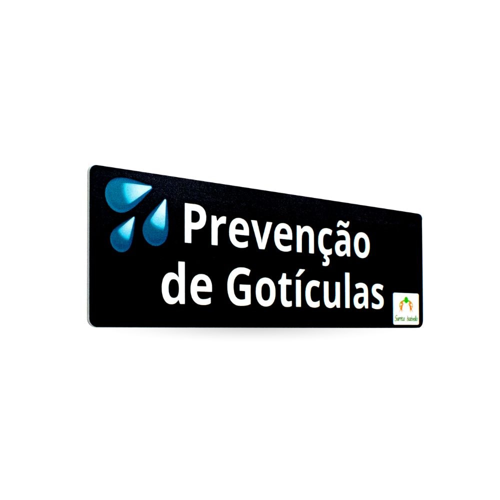 Placa de Identificação em Acrílico Personalizada Placa de Identificação em Acrílico Personalizada