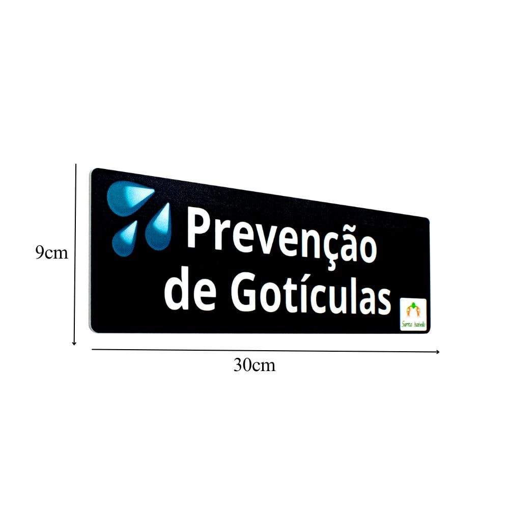 Placa de Identificação em Acrílico Personalizada Placa de Identificação em Acrílico Personalizada