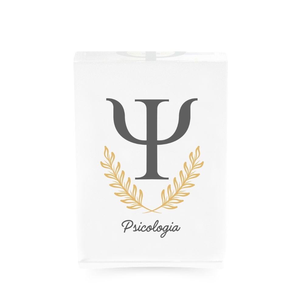 Placa de Mesa em Acrílico - Profissão Psicologia Placa de Mesa em Acrílico - Profissão Psicologia