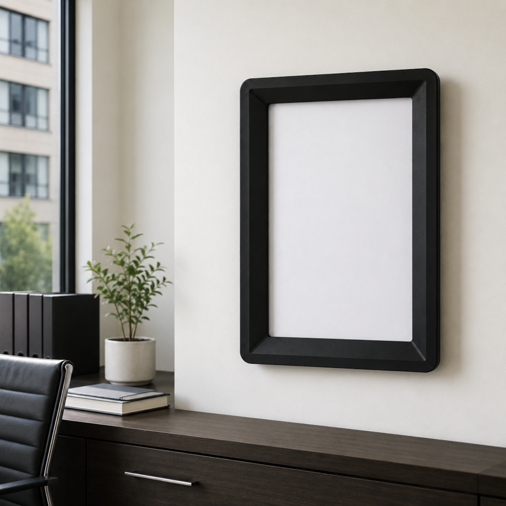 Placa de Premiação com Moldura Decorativa A5