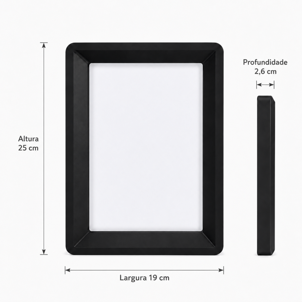 Placa de Premiação com Moldura Decorativa A5