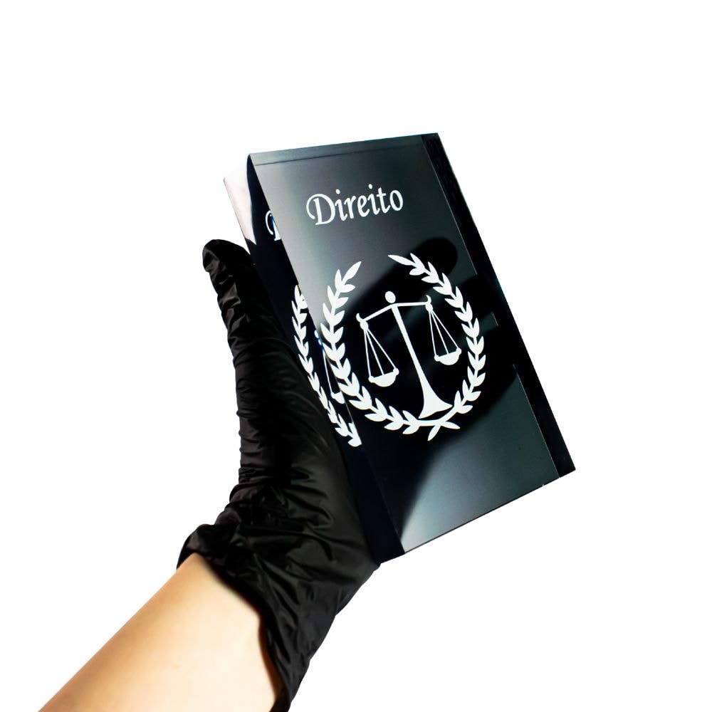 Placa Decorativa Escritório Balança da Justiça & Direito Placa Decorativa Escritório Balança da Justiça & Direito