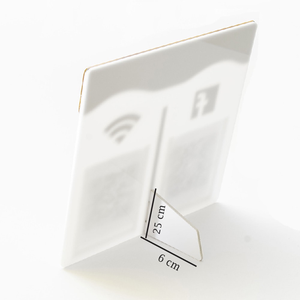 Placa e Display Pix Dourado com 3 Bolsas Placa e Display Pix Dourado com 3 Bolsas