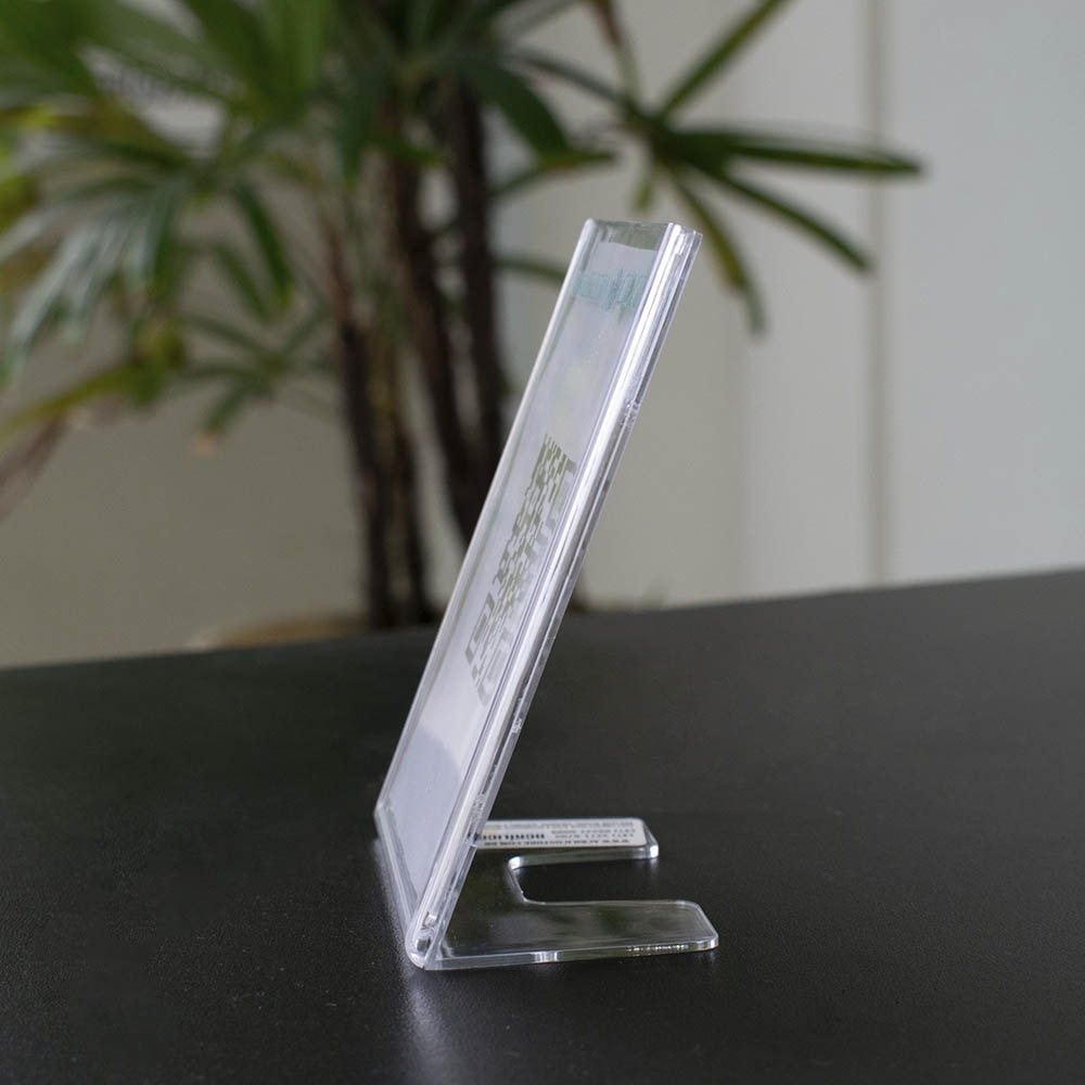 Placa e Display Pix em Acrílico Cristal Placa e Display Pix em Acrílico Cristal