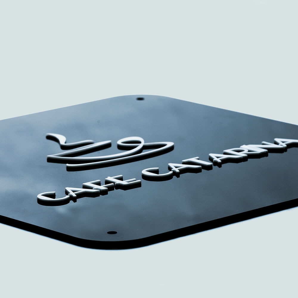 Placa em Acrílico para Sinalização Placa em Acrílico para Sinalização