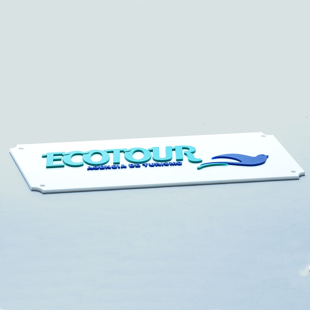 Placa em Acrílico para Sinalização Placa em Acrílico para Sinalização