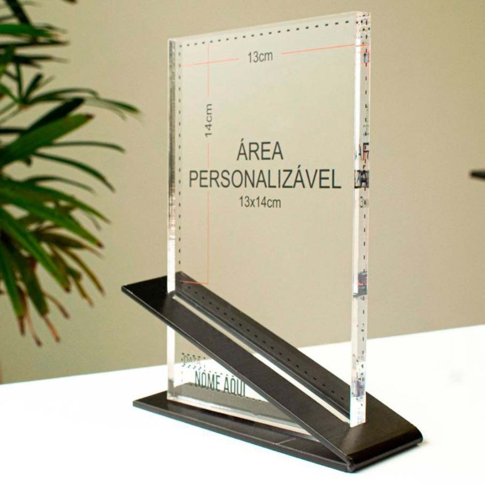 Placa Homenagem Comemorativa em Acrílico Personalizada Placa Homenagem Comemorativa em Acrílico Personalizada