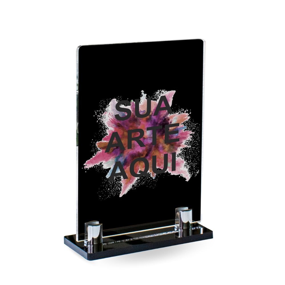 Placa Homenagem em Acrílico Personalizado 15x20cm Placa Homenagem em Acrílico Personalizado 15x20cm