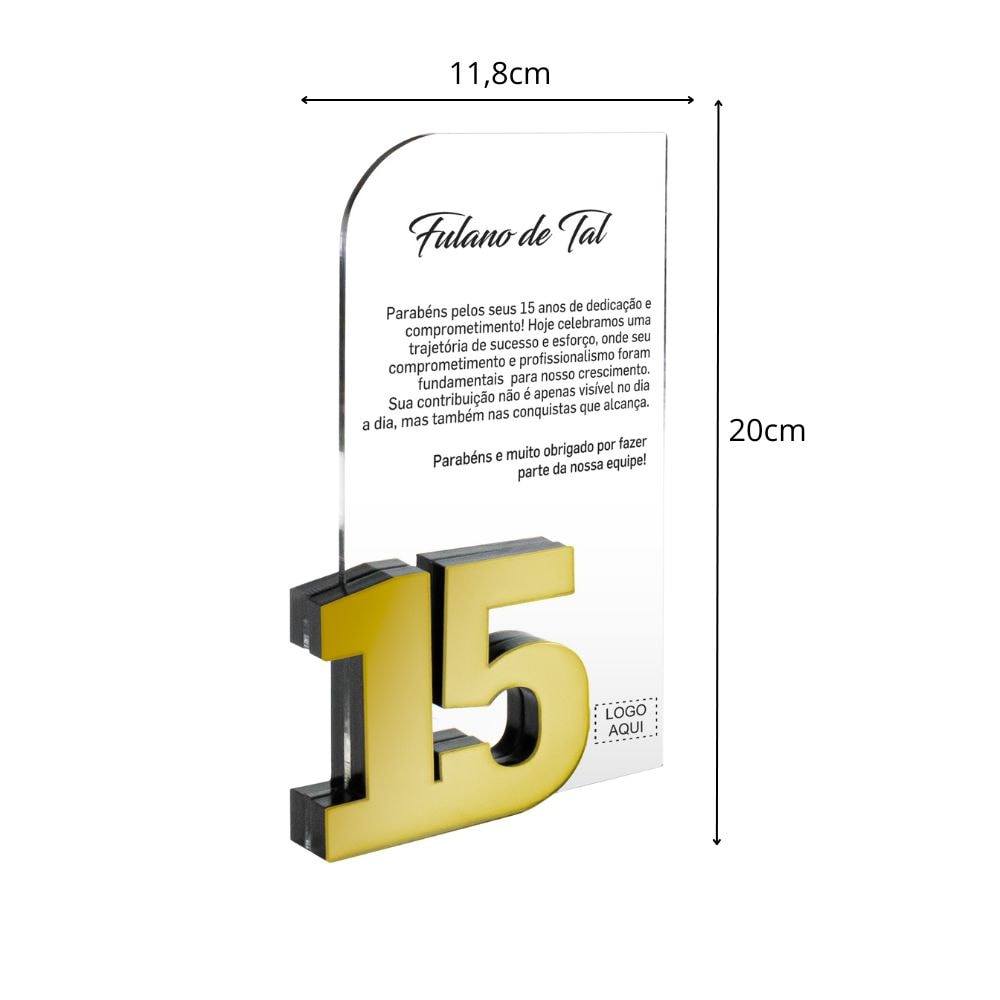 Placa Homenagem Vertical em Acrílico Personalizada 15 Anos Placa Homenagem Vertical em Acrílico Personalizada 15 Anos