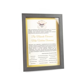 Placa Quadro de Premiação A4