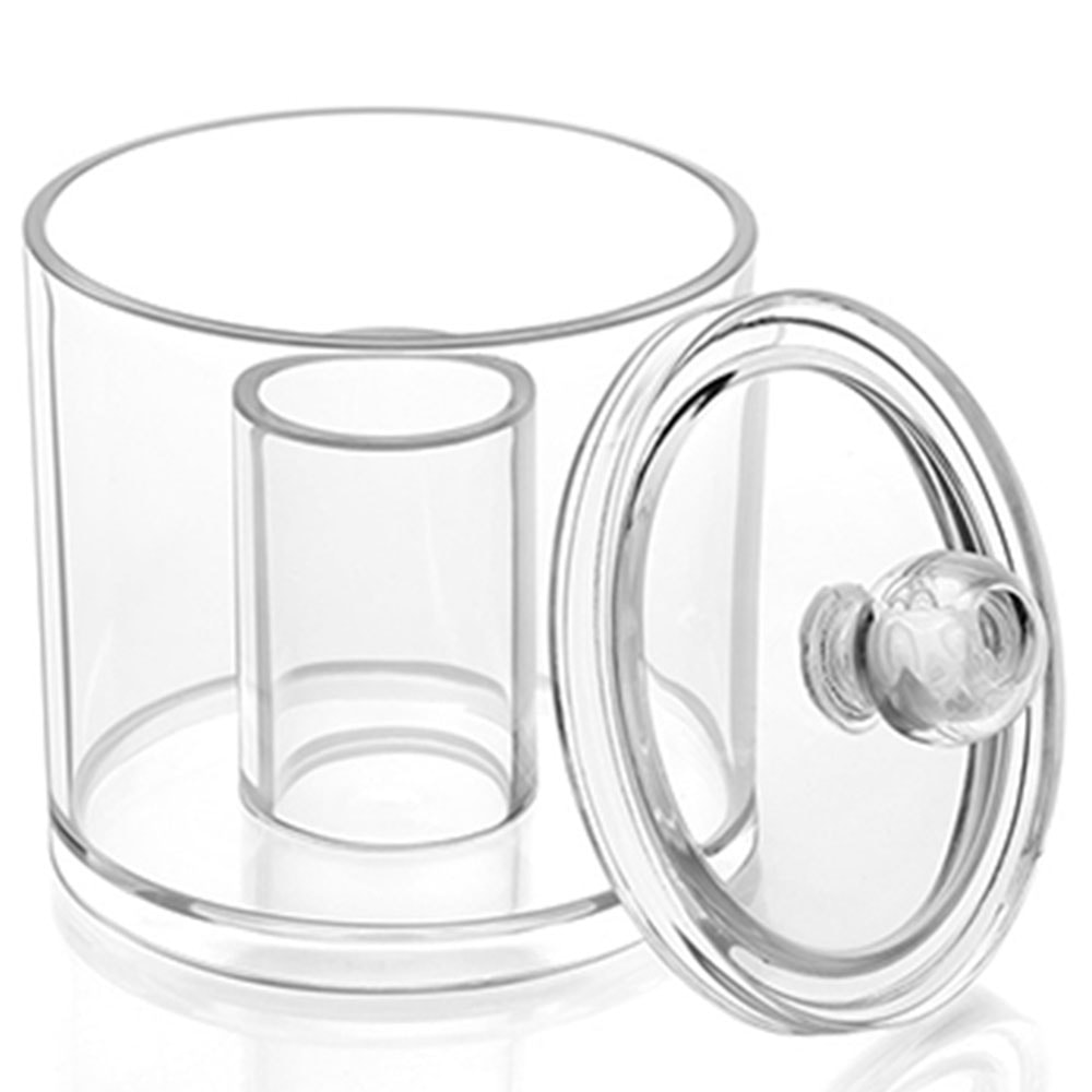 Porta Algodão e Cotonete em Acrílico Porta Algodão e Cotonete em Acrílico