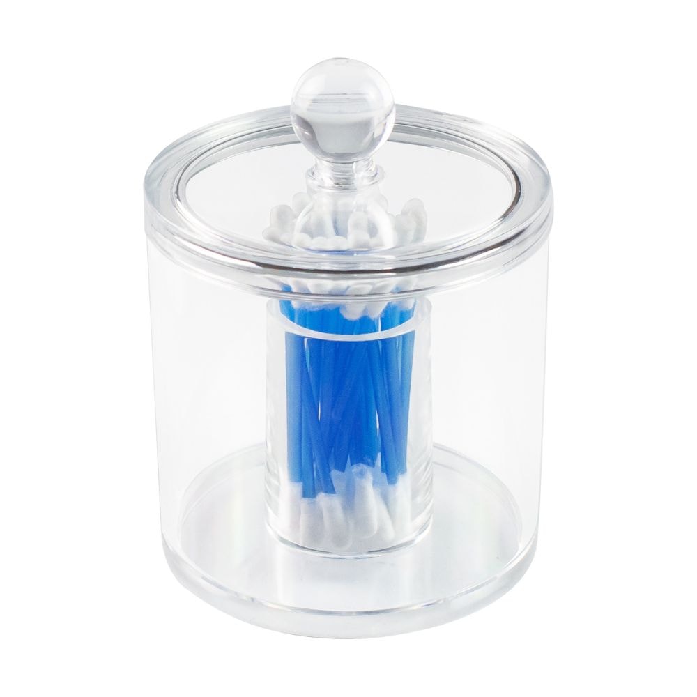 Porta Algodão e Cotonete em Acrílico Porta Algodão e Cotonete em Acrílico