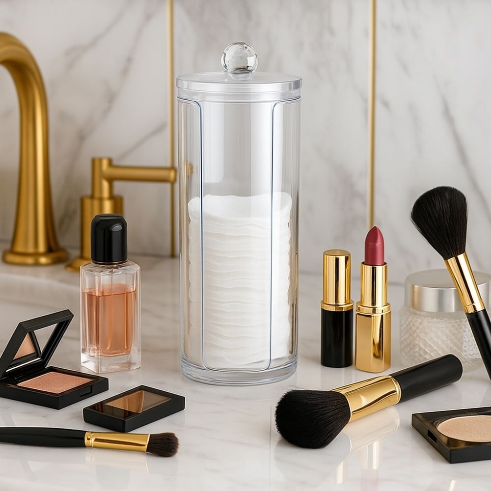 Porta Algodão em Disco Porta Algodão em Disco