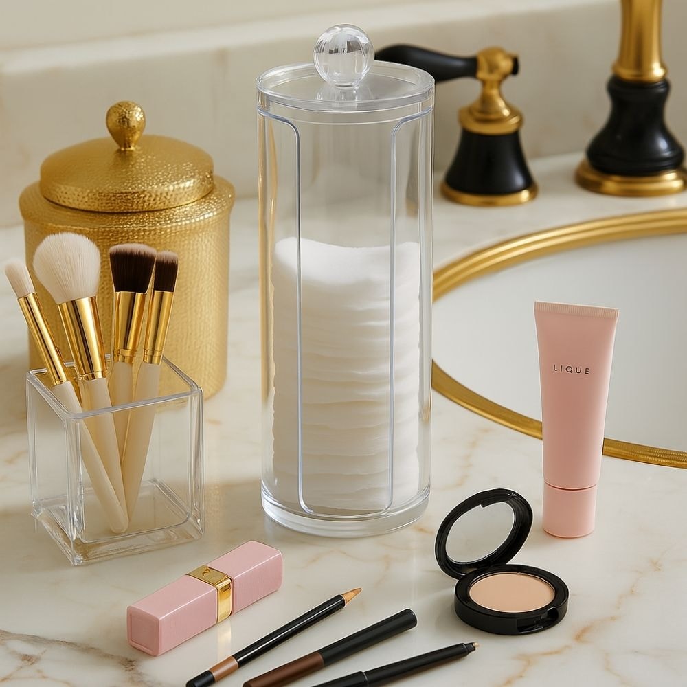 Porta Algodão em Disco Porta Algodão em Disco