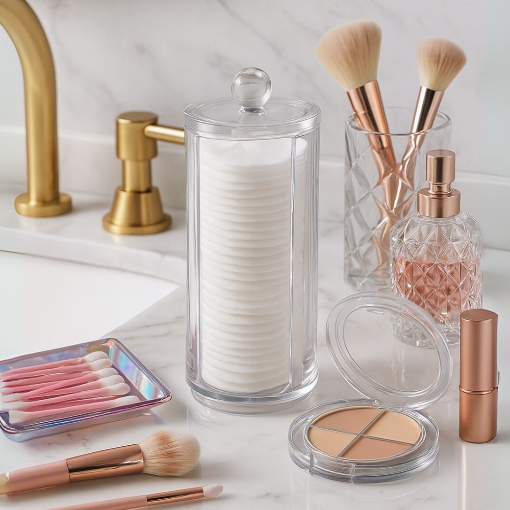 Porta Algodão em Disco Porta Algodão em Disco