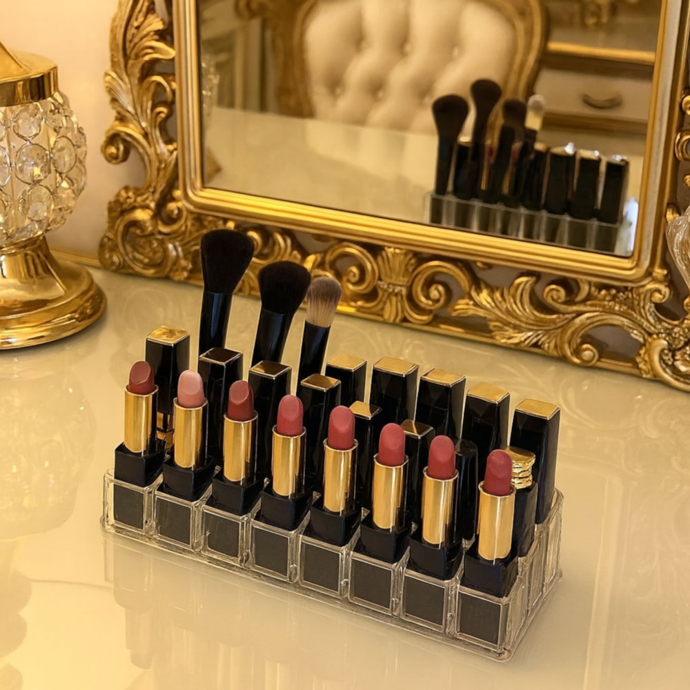 Porta Batom com 24 Divisórias Porta Batom com 24 Divisórias