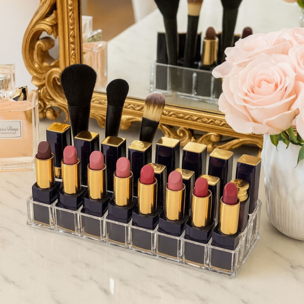 Porta Batom com 24 Divisórias Porta Batom com 24 Divisórias