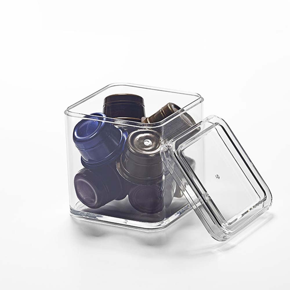 Porta Cápsulas em Acrílico Pequeno Porta Cápsulas em Acrílico Pequeno