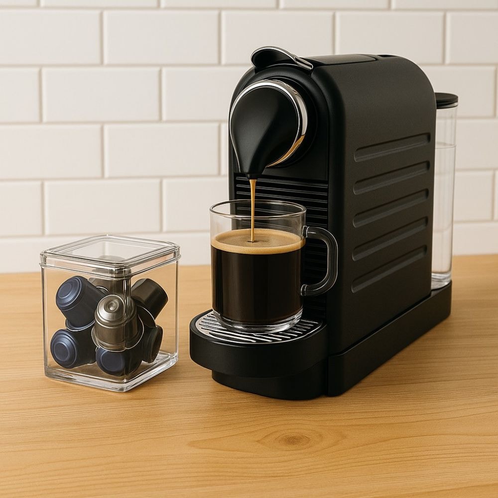 Porta Cápsulas em Acrílico Pequeno Porta Cápsulas em Acrílico Pequeno