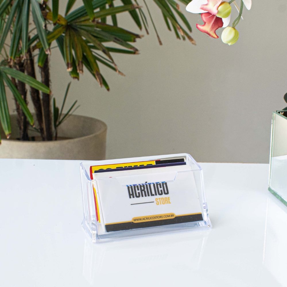 Porta Cartão de Acrílico Porta Cartão de Acrílico