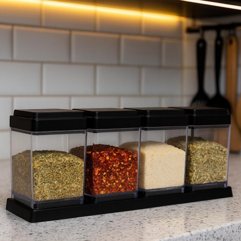 Porta Condimentos e Temperos de Cozinha Porta Condimentos e Temperos de Cozinha