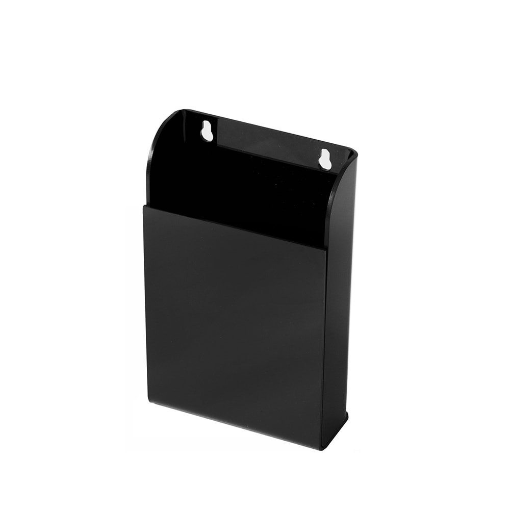 Porta Controle Remoto em Acrílico Preto Porta Controle Remoto em Acrílico Preto