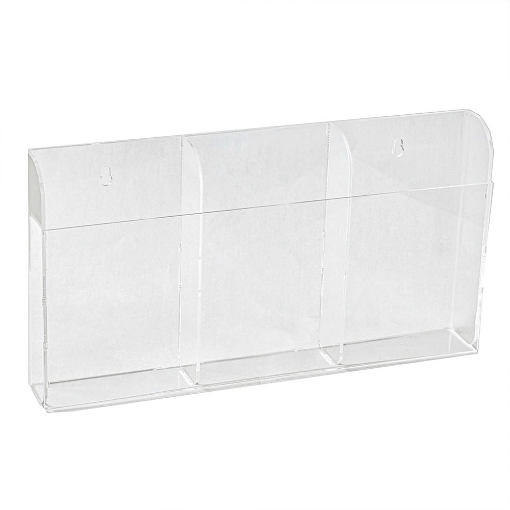 Porta Controle Remoto Triplo em Acrílico Porta Controle Remoto Triplo em Acrílico