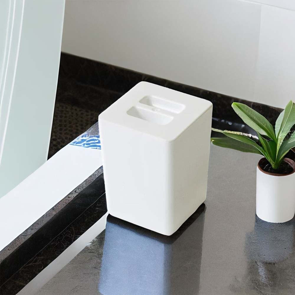 Porta Cotonete e Algodão com Tampa Porta Cotonete e Algodão com Tampa