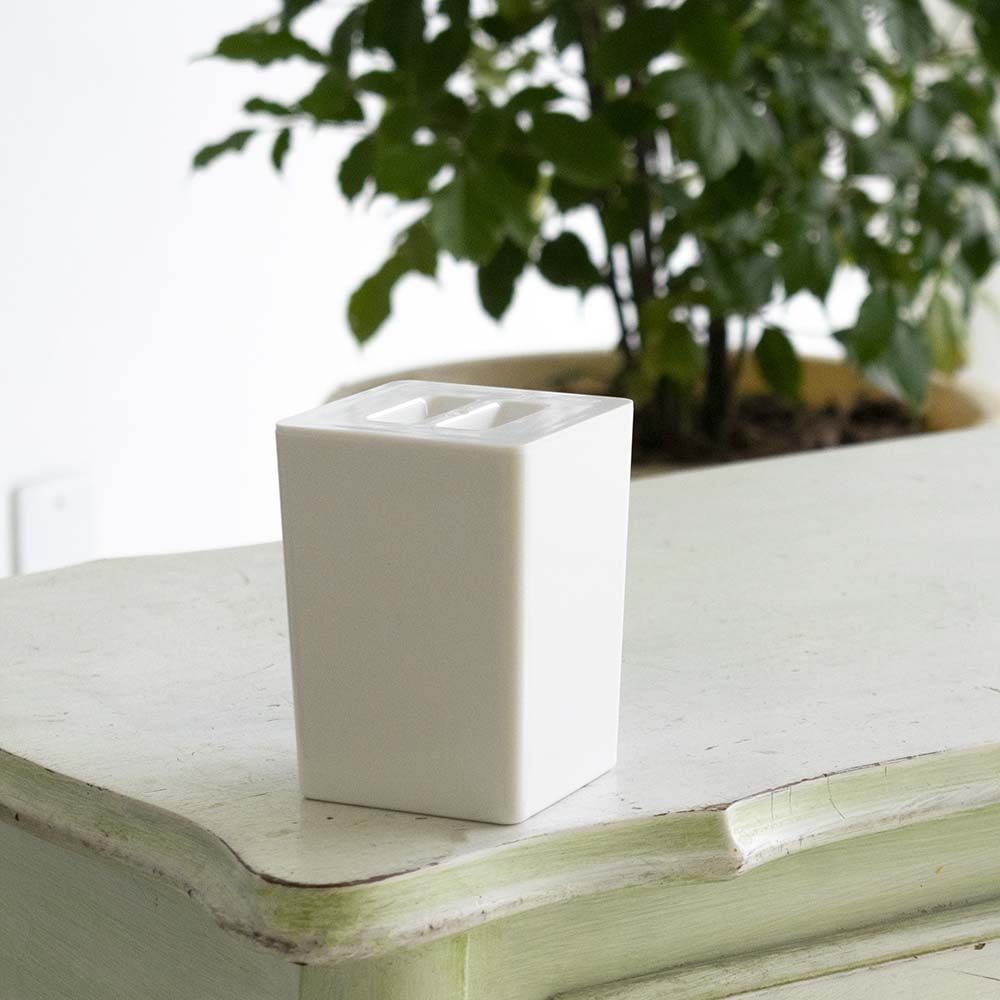 Porta Cotonete e Algodão com Tampa Porta Cotonete e Algodão com Tampa