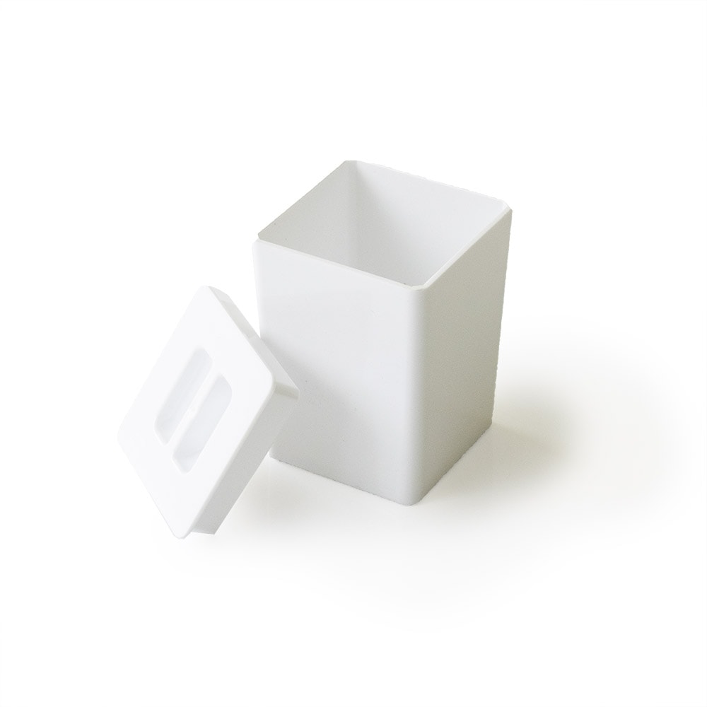 Porta Cotonete e Algodão com Tampa Porta Cotonete e Algodão com Tampa